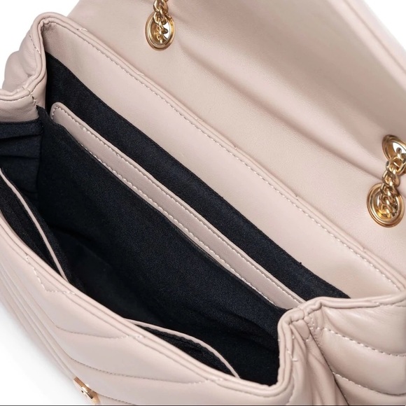 Soft Pink Quilted Crossbody Shoulder Bag - Picture 4 of 4